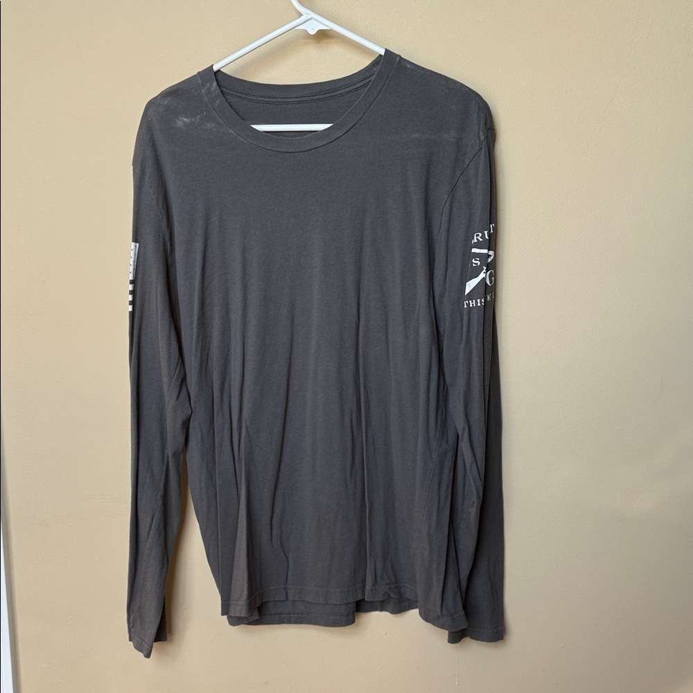 Grunt Style Charcoal Long Sleeve Tee